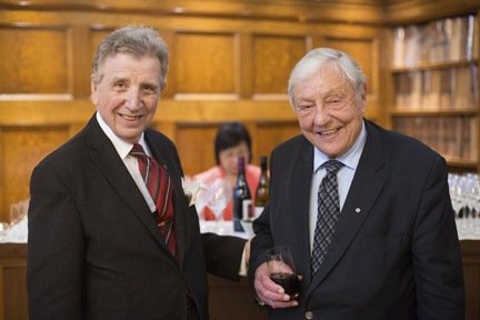 1-Master of Ceremonies Gerald Gummersell and Guest of Honour, the Honourable R. Roy McMurtry 